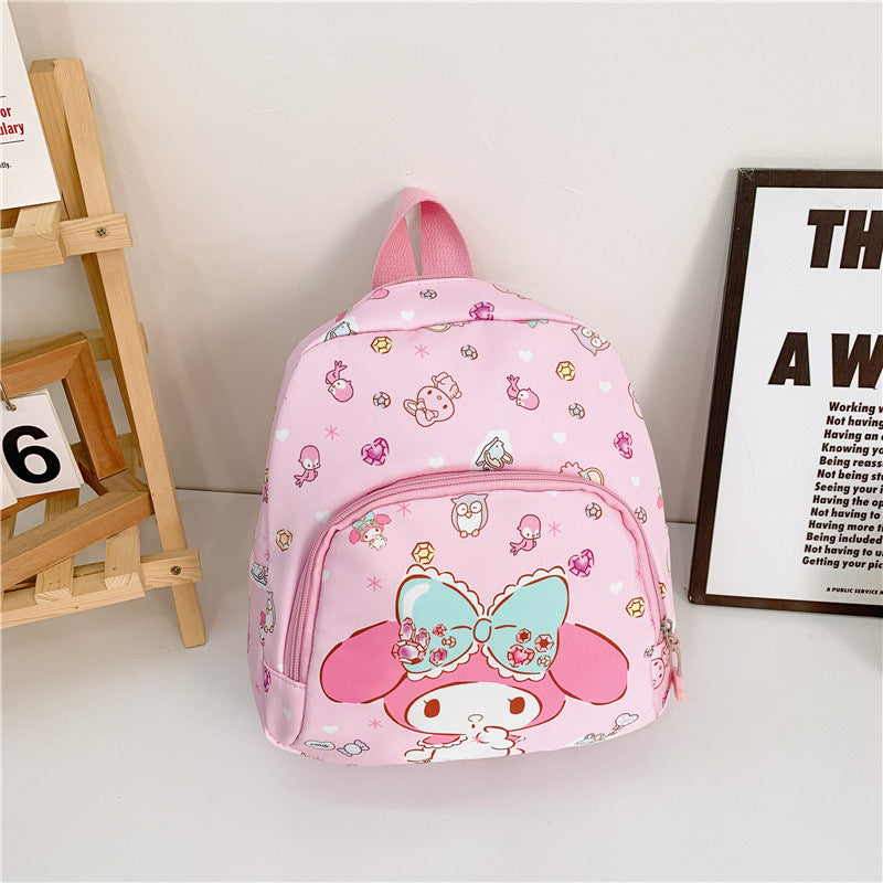 Children's Cartoon Clow Melody Cute Large Capacity Children's Backpacks