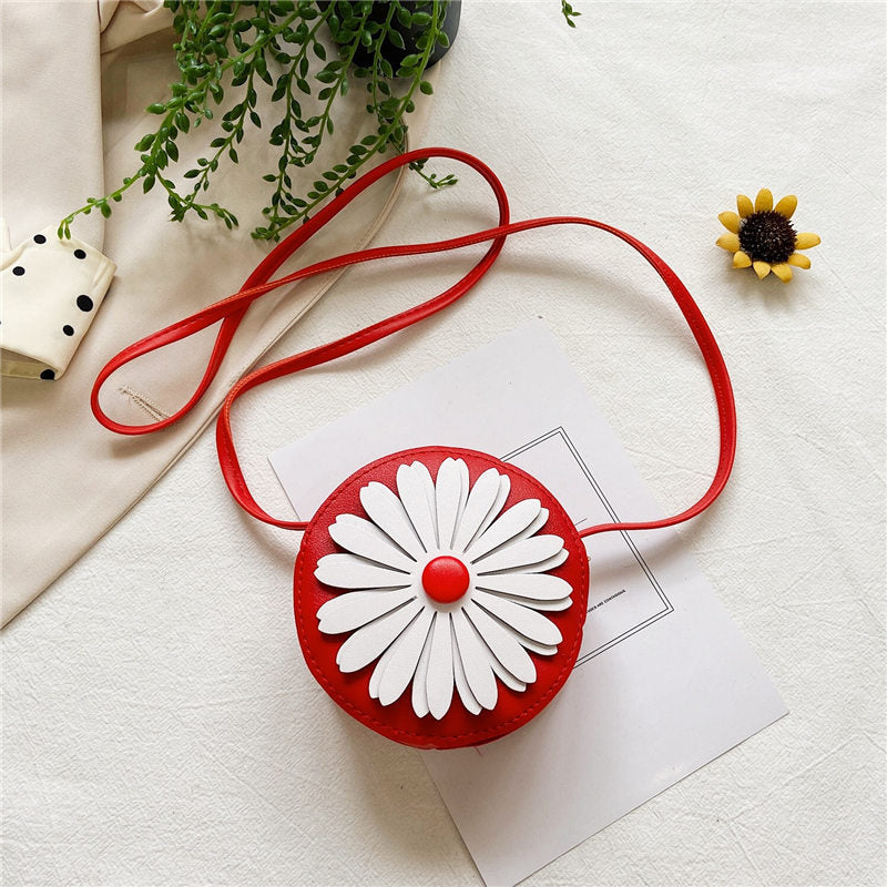 Children's Female Cute Little Daisy Fashionable Princess Children's Coin Purse