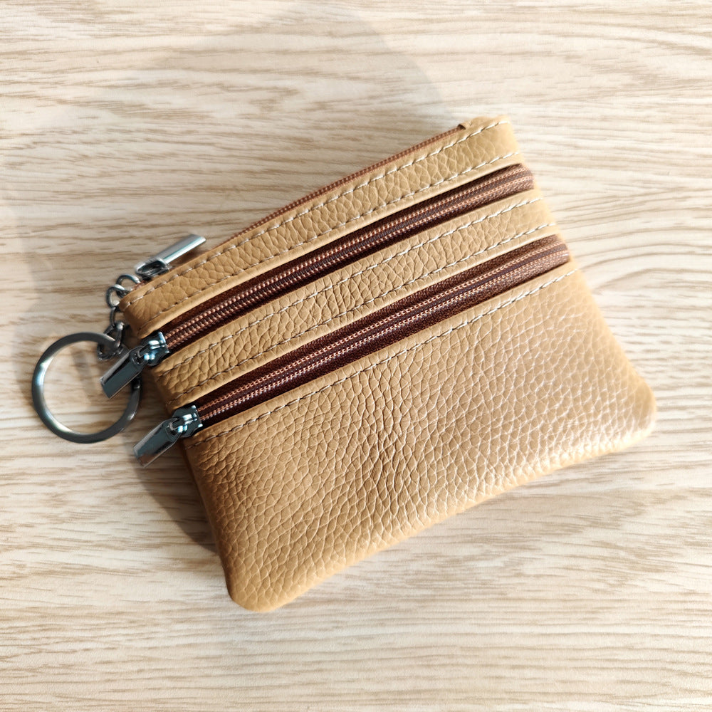 Women's Genuine Leather Business Short Small For Coin Purses