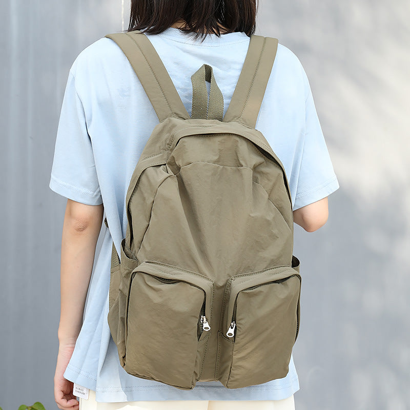 Women's Artistic Canvas Preppy Style Nylon Fashion Backpacks