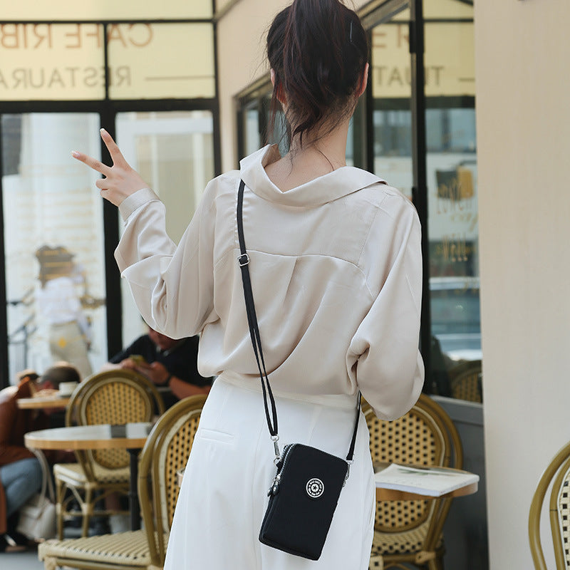 Women's Small Fashion Mini Mobile Oxford Bags