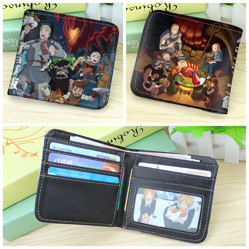 Man Witch Journey Play House Lonely Rock My Cartoon Ladies Wallets