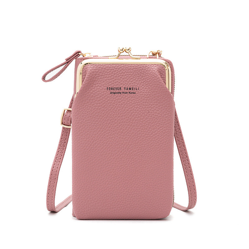 Women's Mobile Korean Fashion Small Square Mini Phone Bags