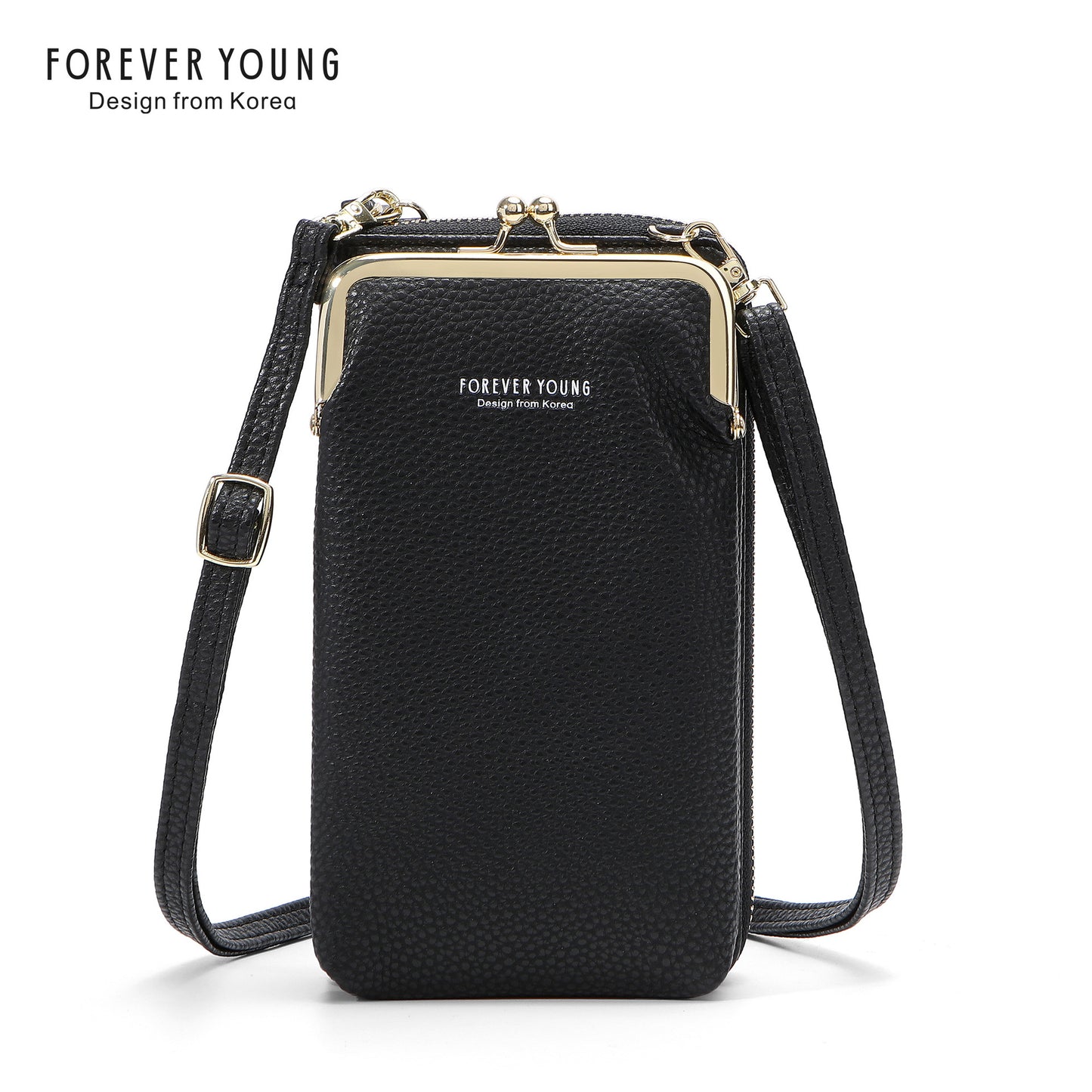 Women's Mobile Simple Fashion Litchi Pattern Phone Bags