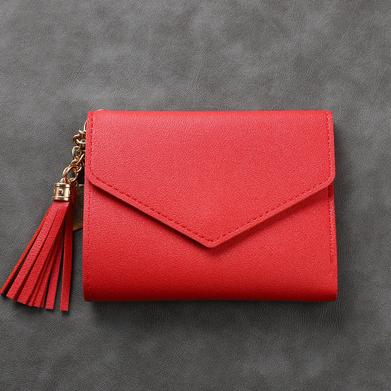 Tassel Pendant With Bank Simple Hand Ladies Wallets