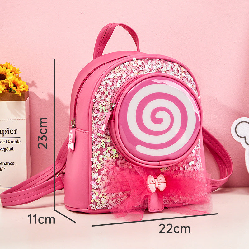 Children's Leisure Lollipop Small Light Cute Fashion Children's Backpacks