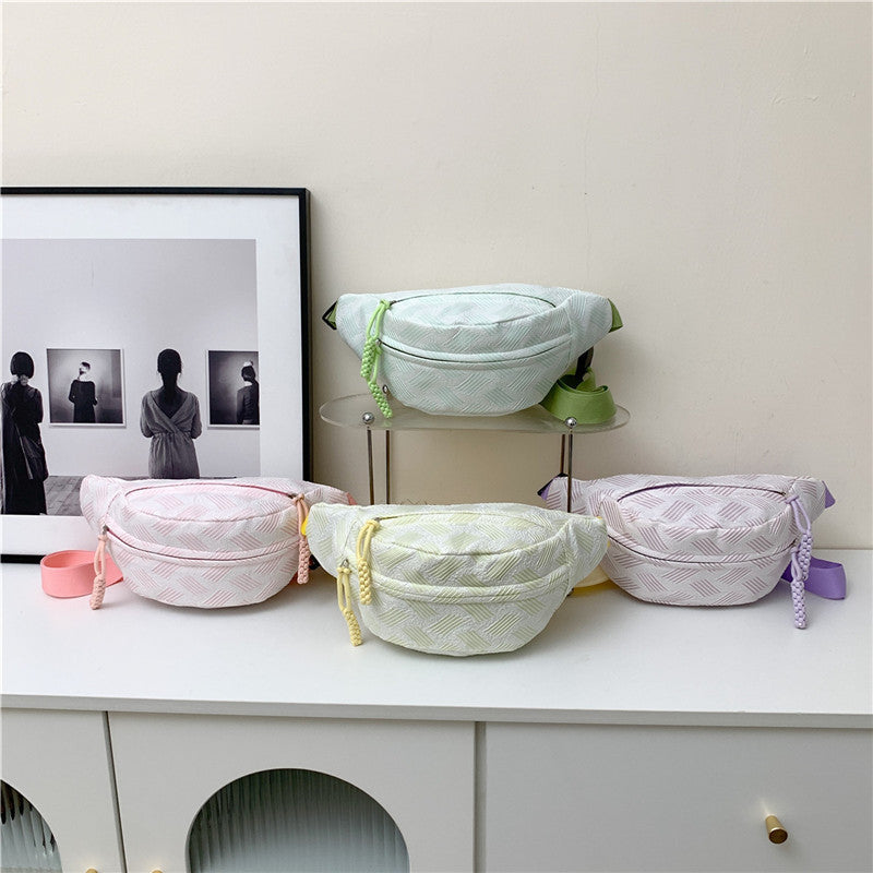 Korean Style Lightweight Niche Fresh Simple Waist Packs