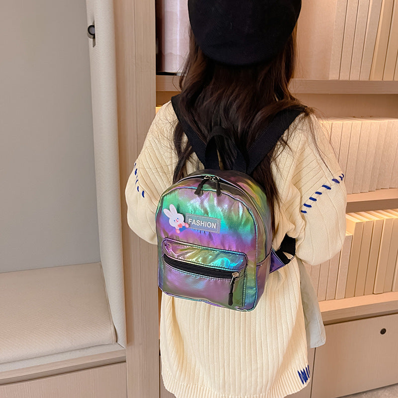 Children's Cartoon Glossy Large Capacity Fashionable Simple Children's Backpacks