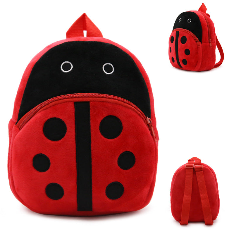 Children's Customized Printing Cartoon Plush Toy Children's Backpacks