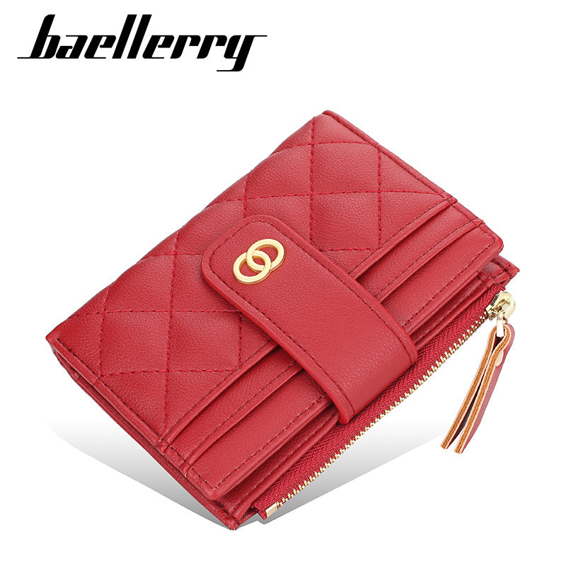 Women's Short Zipper Small Korean Style Driving Ladies Wallets