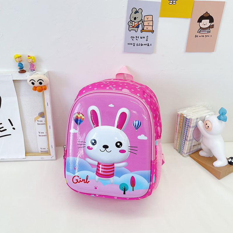 Children's Cartoon Bunny Dinosaur Junior Boys Kindergarten School Bags