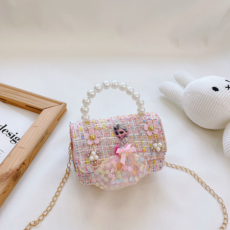 Mode pour enfants mignon dessin animé petite princesse sacs à bandoulière pour enfants