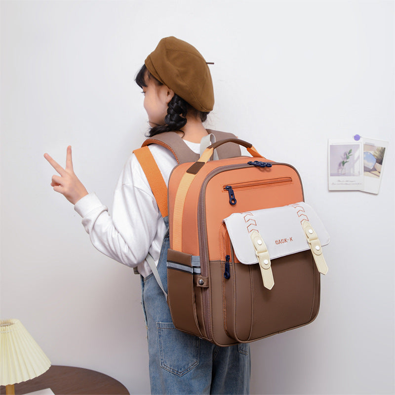 Primary Boys Grade Burden Reduction Contrast Elementary School Students' Schoolbags