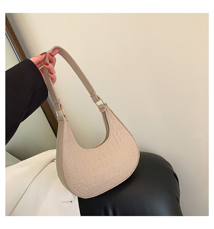 Women's Color Elegant Trendy Korean Style Summer Stone Crossbody Bags