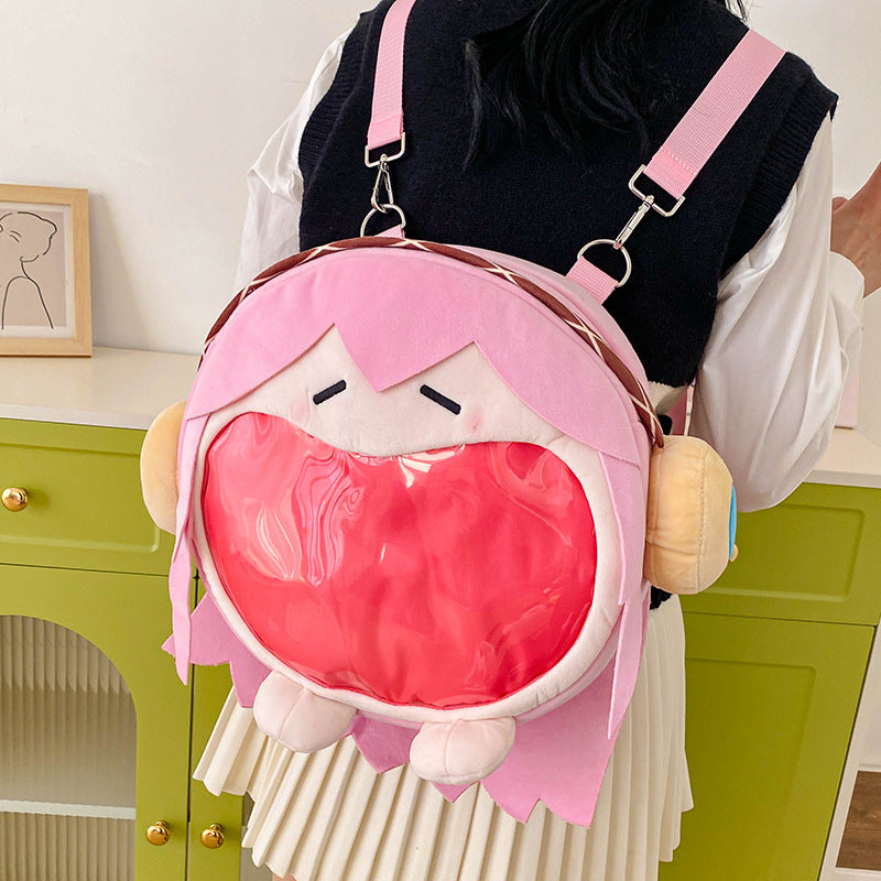 Super Popular Future Cartoon Trendy Plush Backpacks