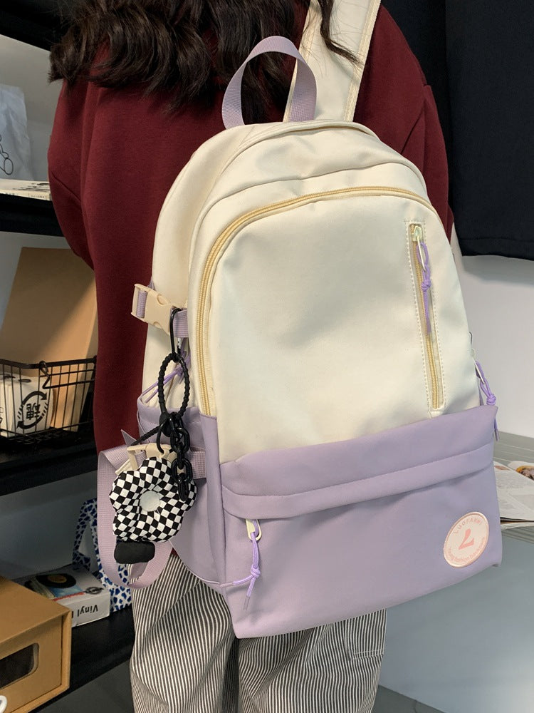 Style Preppy Large Capacity Female Junior Backpacks