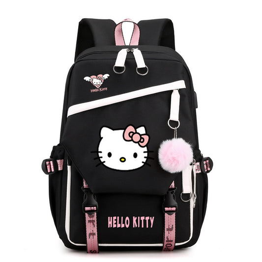 Children's Hello Kitty Primary Grade To Male Backpacks