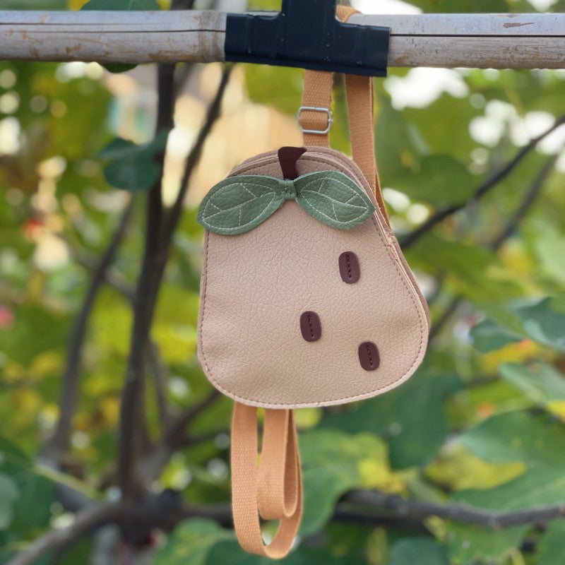 Children's Style Litchi Pattern Soft Leather Feel Children's Coin Purse