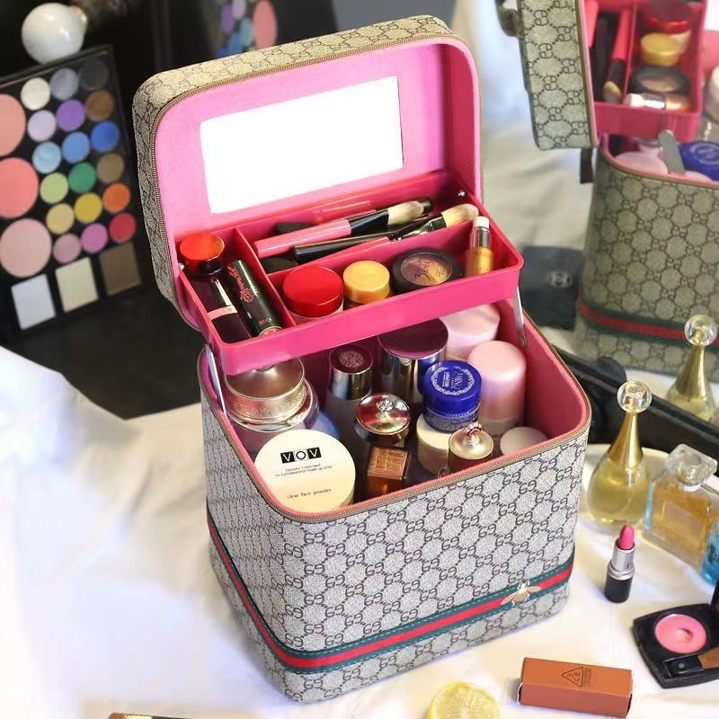 Sacs à cosmétiques de rangement portables de haute qualité pour soins de la peau pour femmes