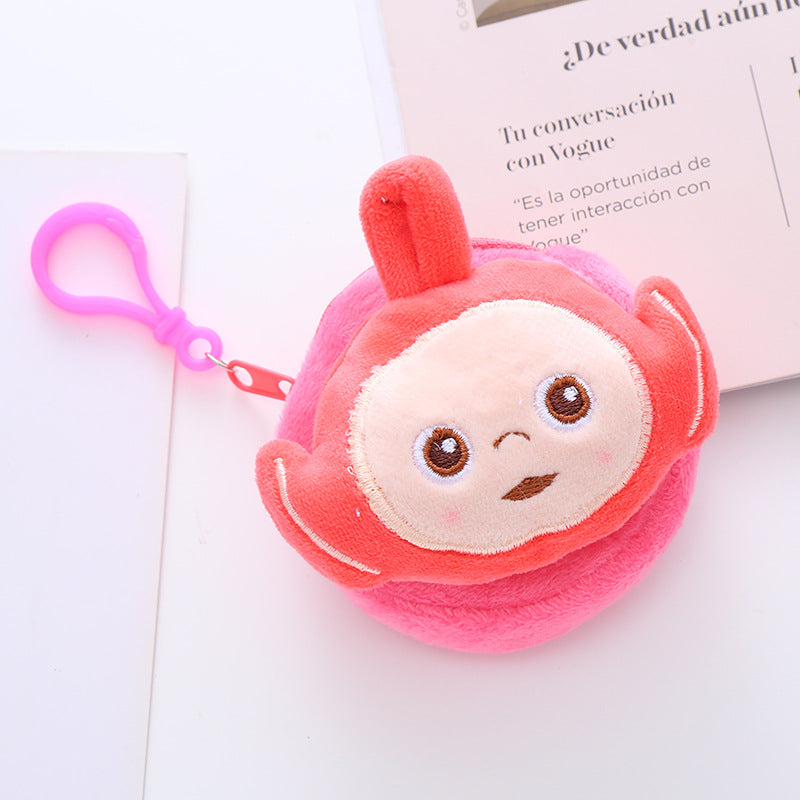 Color Doll Hairstyle Mini Storage Small Pendant Bags