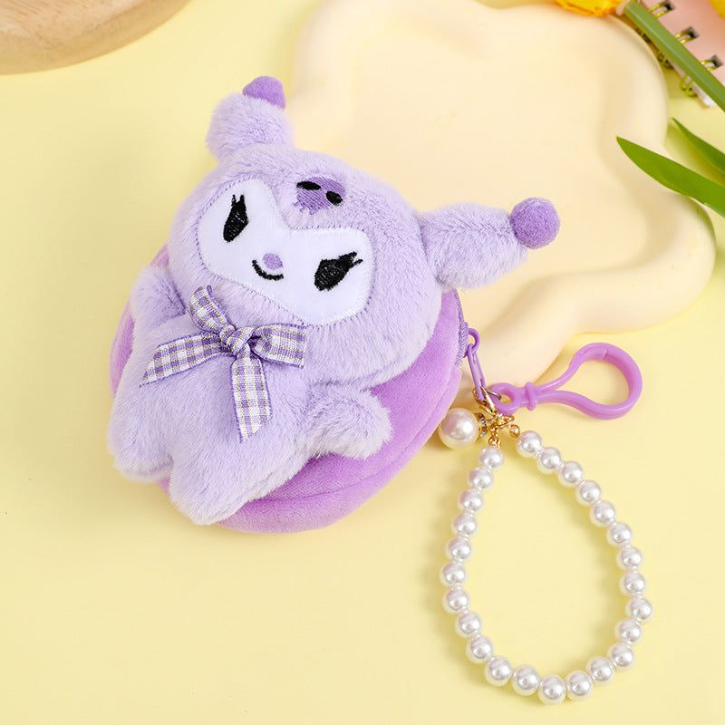 Children's Pendant Plush Creative Mini Clow Storage Coin Purses