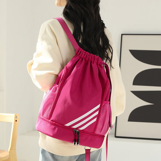 Pocket Large Capacity Korean Style Solid Sports Backpacks