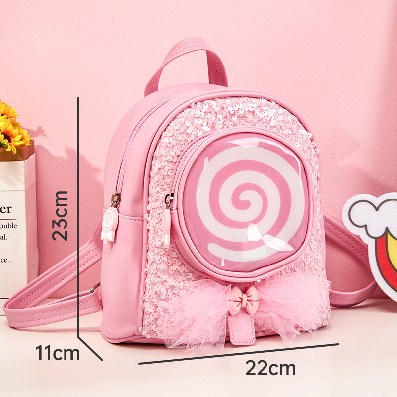 Children's Leisure Lollipop Small Light Cute Fashion Children's Backpacks