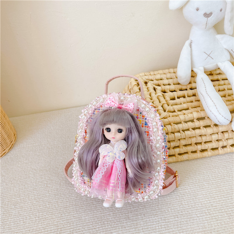 Children's Cute Fashionable Fashion Multipurpose Princess Children's Shoulder Bags