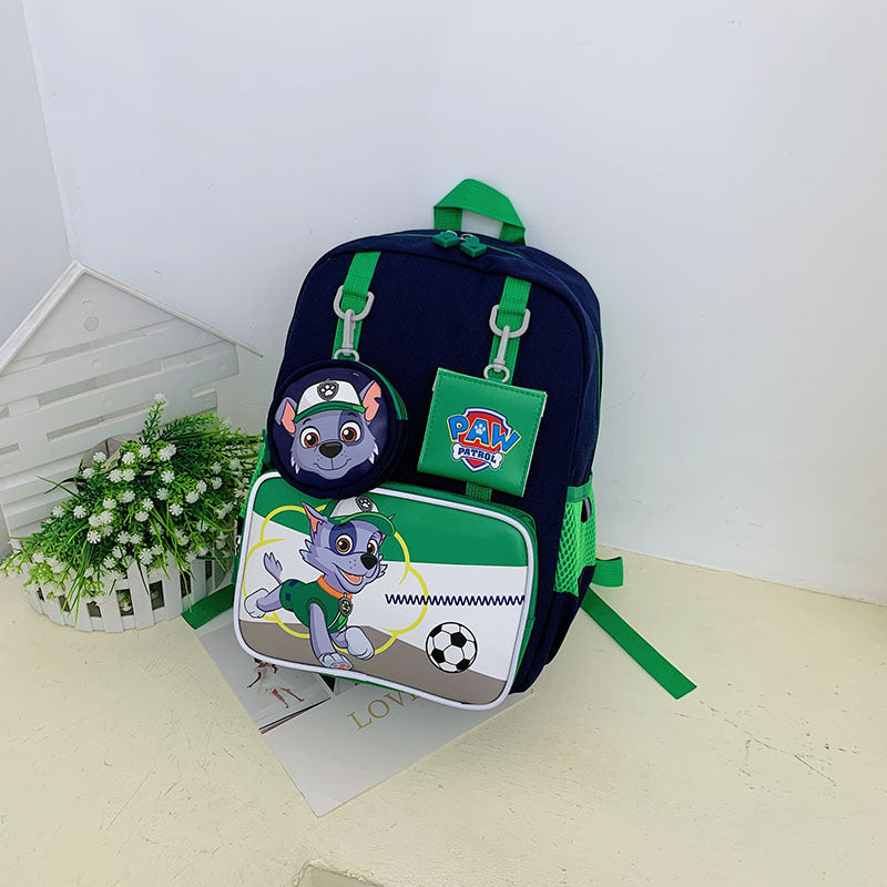 Children's Class Cute Cartoon Paw Patrol Boys Kindergarten School Bags