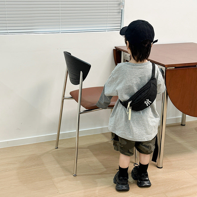 Sacs de taille pour femmes, hommes et belles lettres simples, également à la mode pour enfants