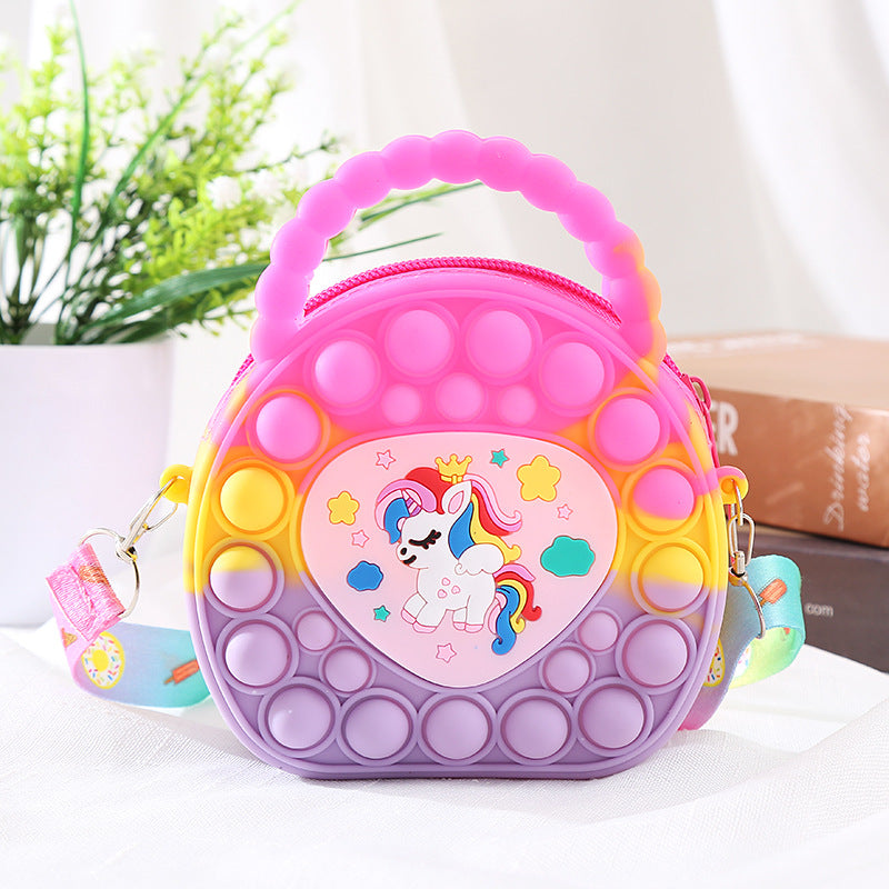 Mouse Killer Pioneer Cartoon Princess Silicone Coin Purses