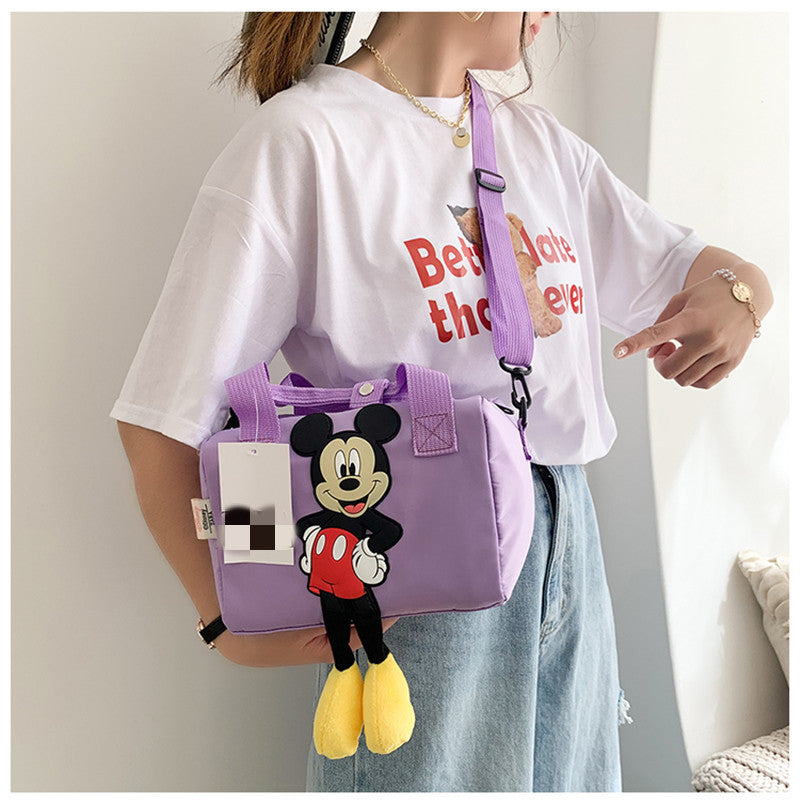 Children's Cute Pattern Bowling Fashion Portable Children's Shoulder Bags