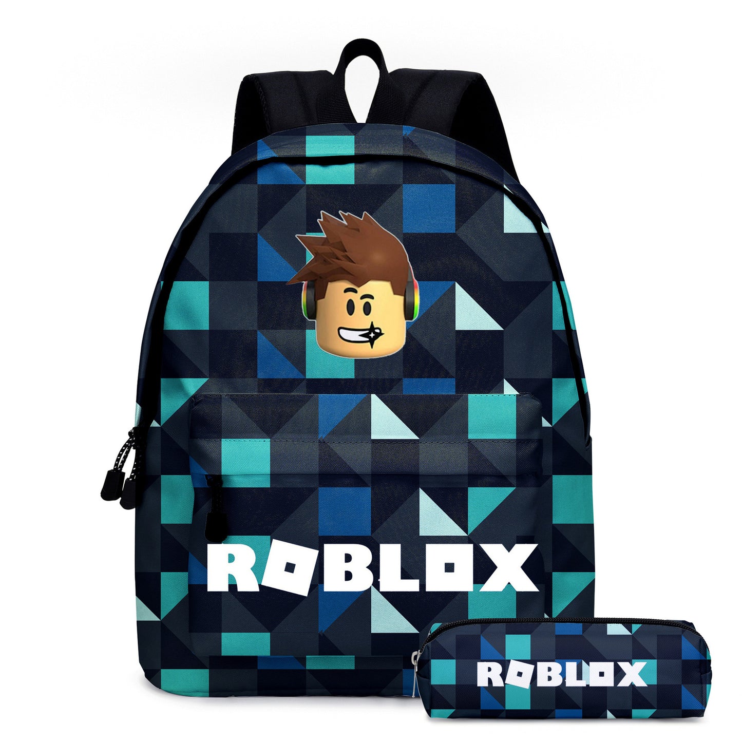 New Rob Two-piece Primary Anime Shoulders Elementary School Students' Schoolbags