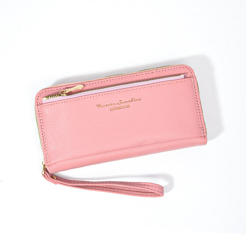 Women's Fashion Korean Style Multifunctional Clutch Simple Ladies Wallets