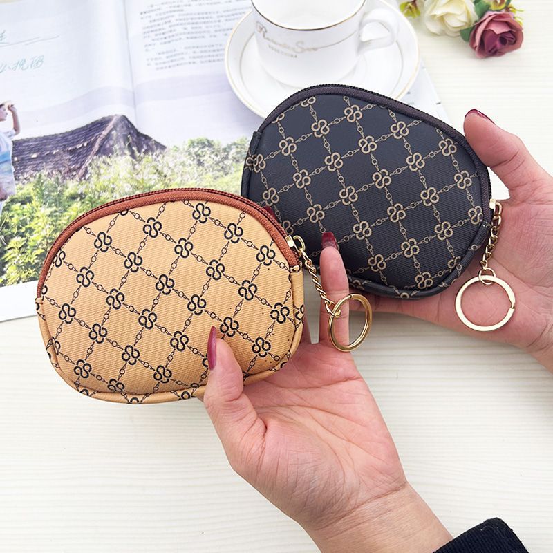 Women's Zipper Fashion Clutch Mini Short Ladies Wallets