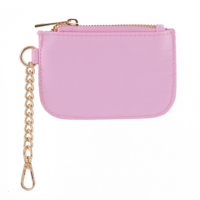 Women's Nylon High-grade Metal Zipper Waterproof Mini Purses