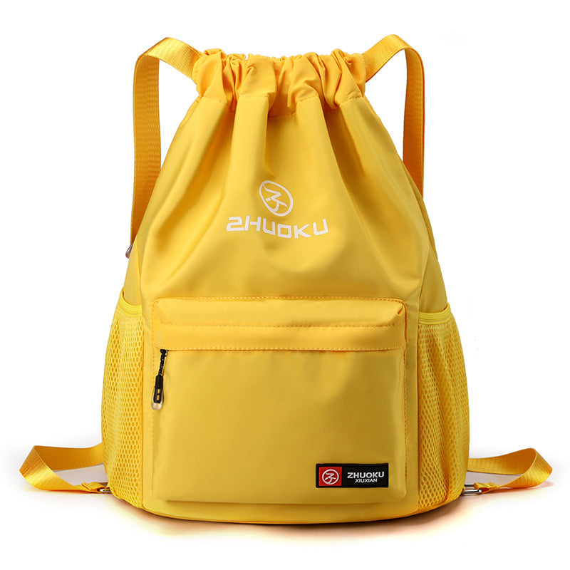 Large Capacity Oxford Cloth Drawstring Rope Backpacks