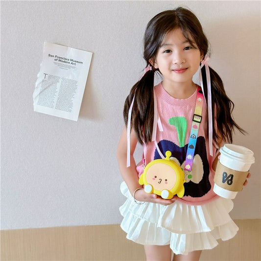 Children's Egg Puff Pocket Money Cute Cartoon Children's Waist Packs