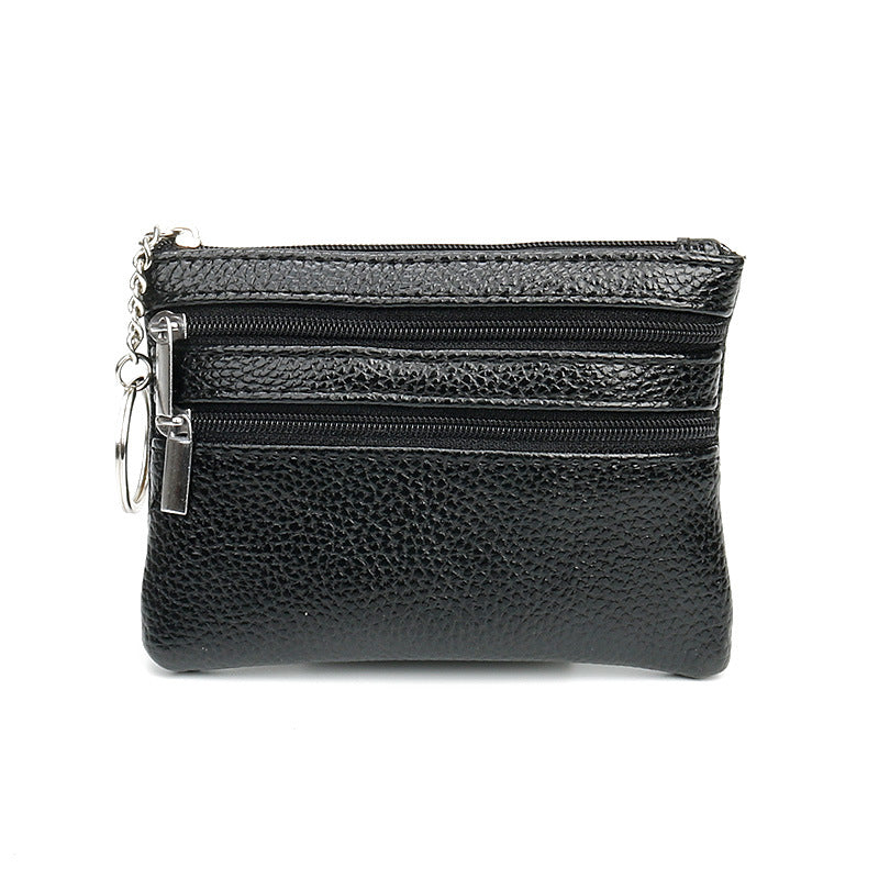 Women's Fashion Household Zip Clutch Small Coin Purses