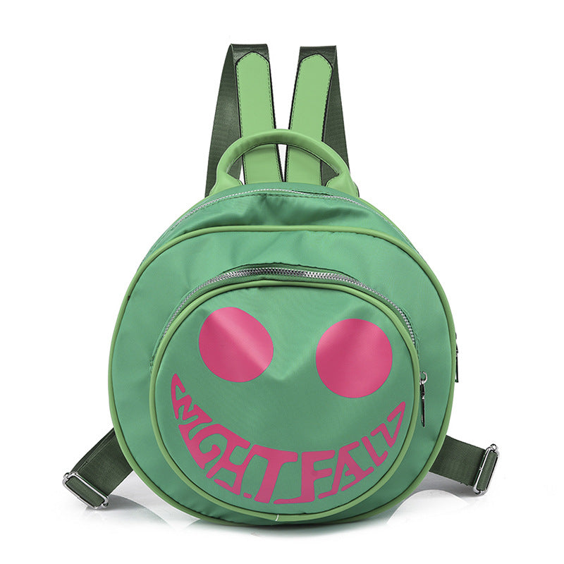 Niche Wild Small Round Cute Personalized Backpacks