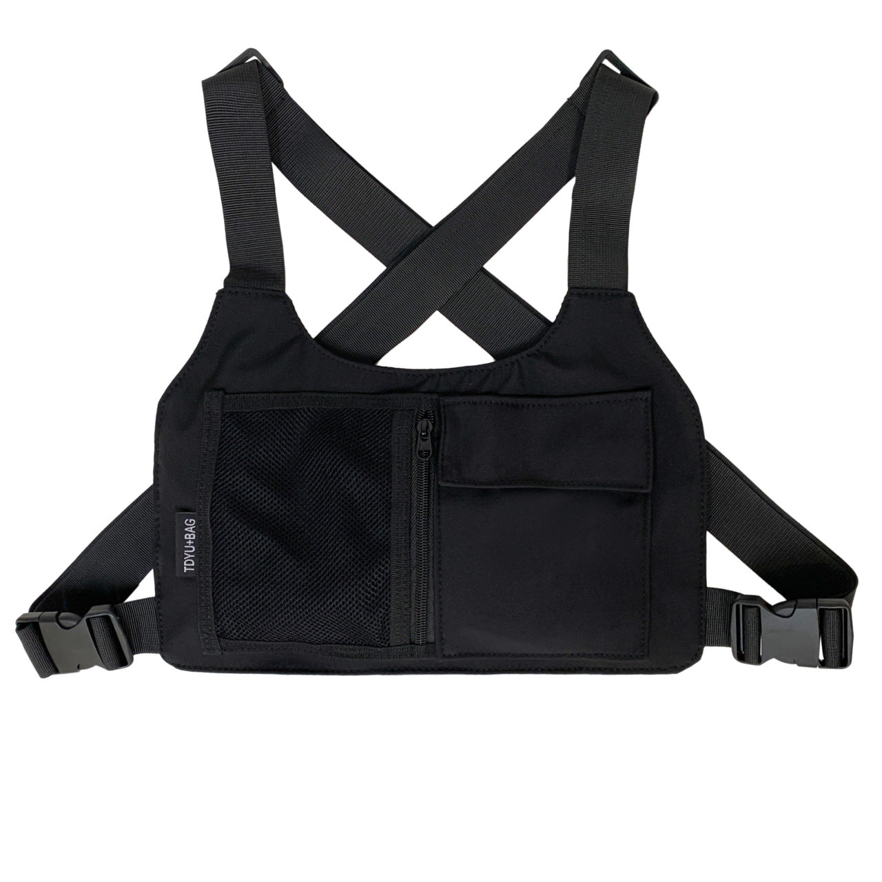 Work Vest Street Trendy Mechanical Style Waist Packs