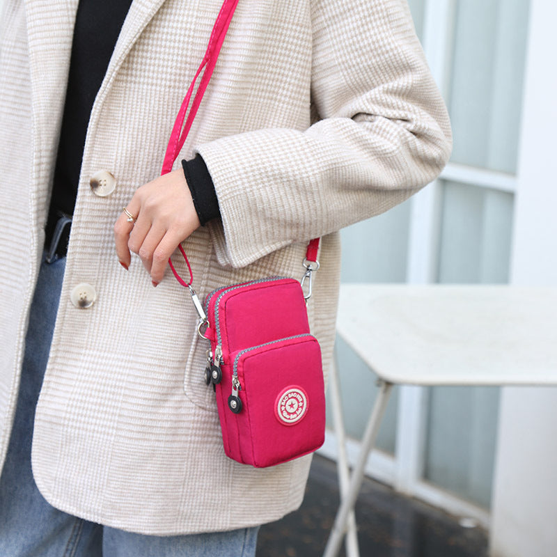 Petits sacs de téléphone à langer verticaux polyvalents pour femmes