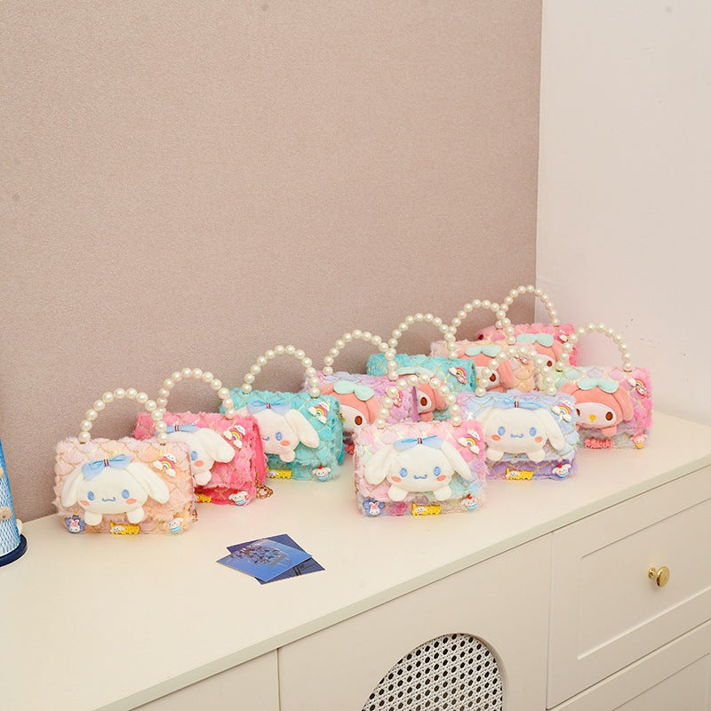 Charming Cute Plush Princess Little Stylish Bags