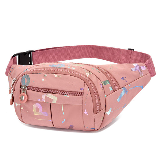 Composite Cloth Multilayer Fashion Bronzing Bright Waist Packs