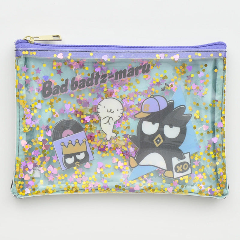 Cute Pacha Dog Clow Transparent Waterproof Cosmetic Bags