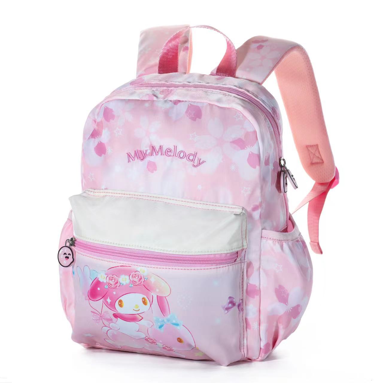 Cartoon Clow Small White Melody Gradient Primary Elementary School Students' Schoolbags