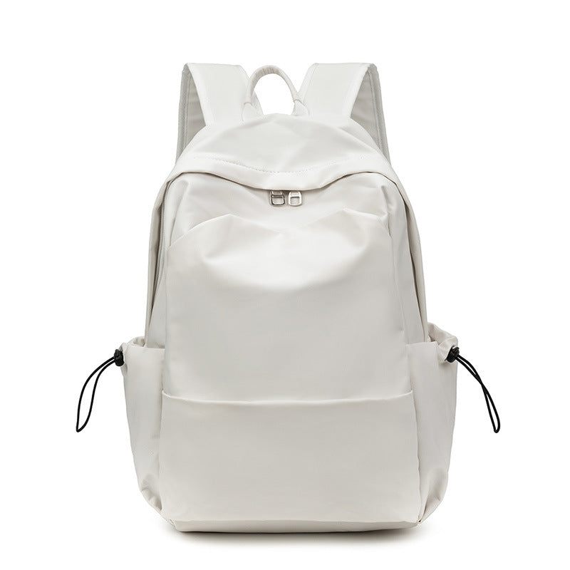 Capacity Solid Color Female Korean Male Middle School Students' Schoolbags