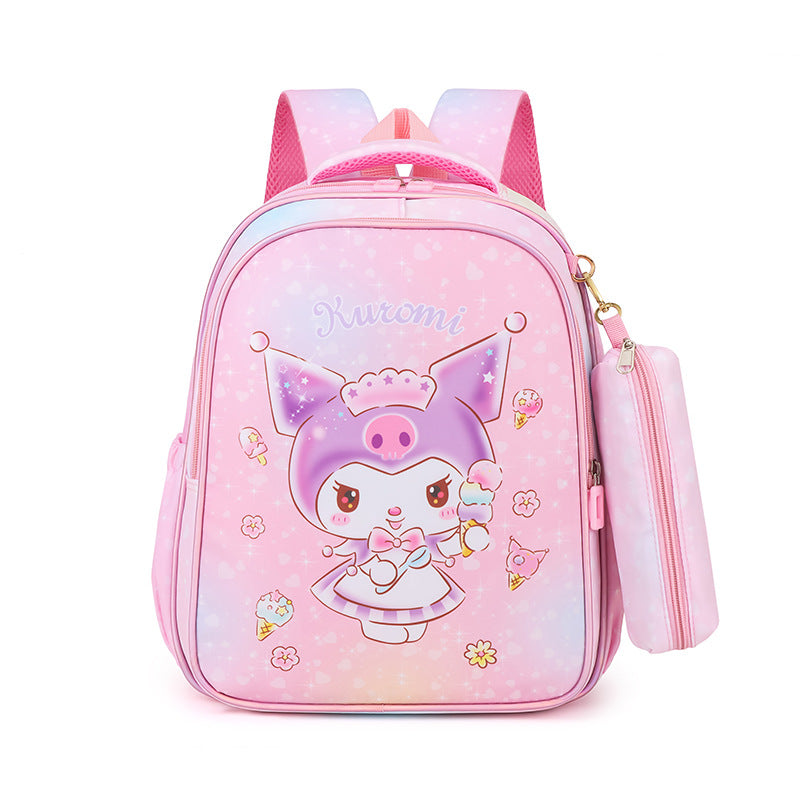 Children's Boys Primary Princess Clow Burden Reduction Elementary School Students' Schoolbags