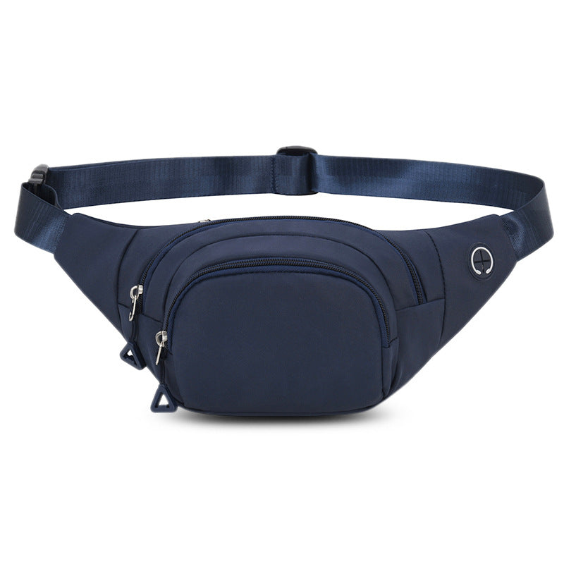 Women's Leisure Fashion Large Capacity Mobile Contrast Waist Packs