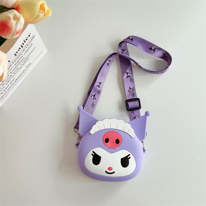 Stall Cartoon Silicone Soft Western Style Coin Purses